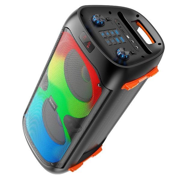 Колонка Bluetooth с караоке и микрофонами HOCO Manhattan BS53 1000-BS53 фото