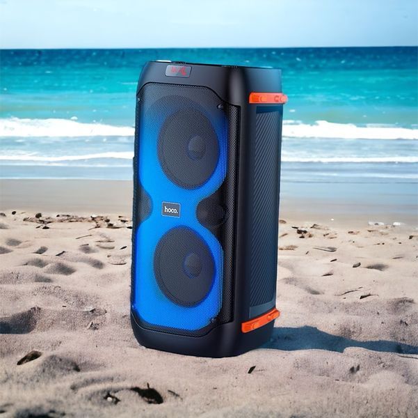 Колонка Bluetooth с караоке и микрофонами HOCO Manhattan BS53 1000-BS53 фото