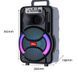 Караоке-колонка ZQS 20W з мікрофоном та RGB-лампами: підтримка TF/USB/FM 111-8166 фото 4