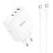 Сетевое зарядное устройство Hoco N30 Glory PD65W (2Type-C/1USB) + Type-C to Type-C tru 100-N30 фото 1
