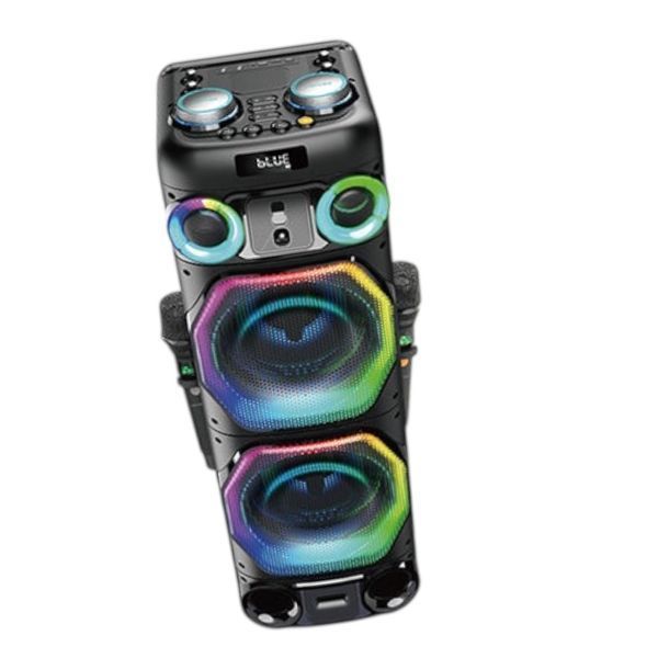 Автономна акустична система караоке колонка 450w TMG S885 (BT+2MIC+USB+TF Card+FM+TWS) 111218-885 фото