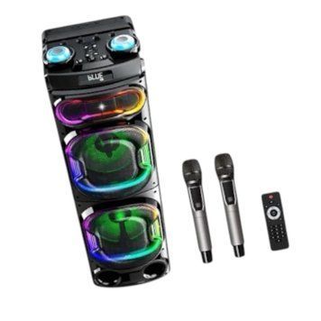 Автономна акустична система караоке колонка 500w TMG S887 (BT+2MIC+USB+TF Card+FM+TWS) 11122438-887 фото