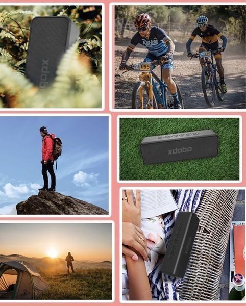 Бездротова портативна Bluetooth колонка xdobo X5 IPX6 BT5.0, DSP, 30W, TWS, AUX/TF/USB, 8h Max 100-X5 фото