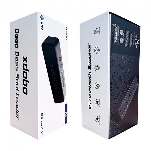 Бездротова портативна Bluetooth колонка xdobo X5 IPX6 BT5.0, DSP, 30W, TWS, AUX/TF/USB, 8h Max 100-X5 фото