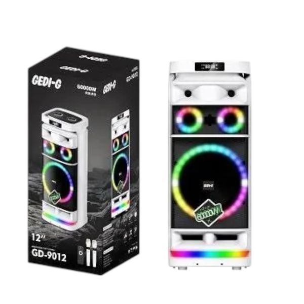 Автономная акустическая караоке система колонка TMG GD-9012 (2MIC+USB+MP3) 111319-9012 фото