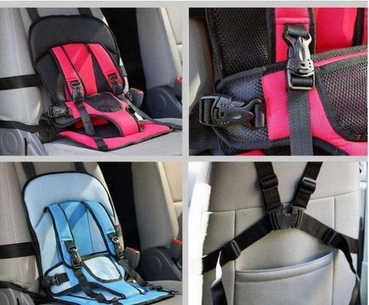 Бескаркасное автокресло Multi Function Car Cushion / Детское авто-кресло 26 фото