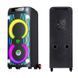 Акустична переносна Bluetooth колонка Dipaoer DP-1022 з 2 радіомікрофонами 2х10" 200 Вт FM, USB, AUX, RGB 1121-1022 фото 7