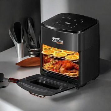 Аэрофритюрница 3в1 гриль сушка для фруктов овощей 3500W Zepline ZP-111 бес масляная мультипечь 15л&nbsp; 11441-111 фото