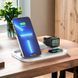 Зарядка Qi 4in1 wireless charger RGB / Clock JYD-WC124 |30W Total, Phone/Watch/Earphones 100-c124 фото 4