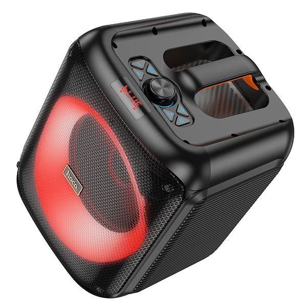 Колонка з мікрофоном Bluetooth Speaker Hoco HA1 Graceful Black 111-HA1 фото