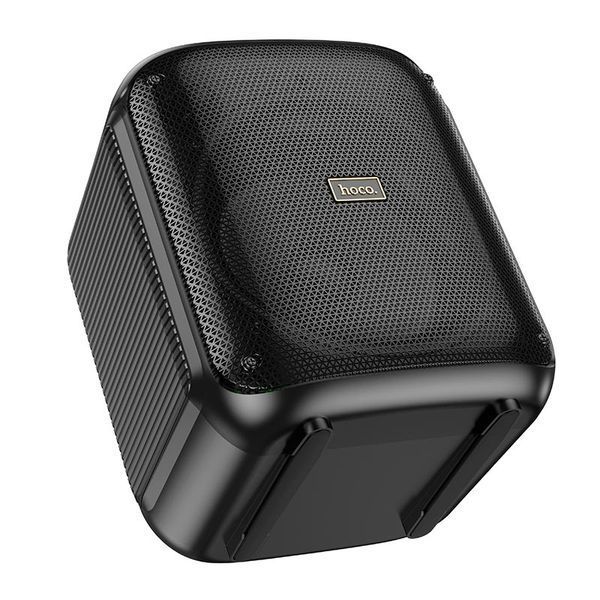 Колонка з мікрофоном Bluetooth Speaker Hoco HA1 Graceful Black 111-HA1 фото