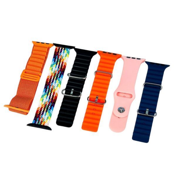 Комплект Smart watch H500 Ultra 3 набір 9in1 +7 ремінців + навушники 11100-500 фото