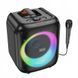 Колонка з мікрофоном Bluetooth Speaker Hoco HA1 Graceful Black 111-HA1 фото 7