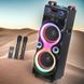 Портативна колонка велика на акумуляторі з 2 радіомікрофонами з USB/FM/Bluetooth NDR 1100 1000-1100 фото 1