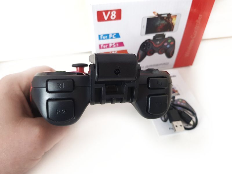 Bluetooth беспроводной геймпад джойстик V8 v8 фото