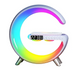 Настольная смарт лампа ночник RGB G-Smart Light с беспроводной зарядкой 15W и Bluetooth колонкой 000-876 фото 2