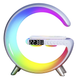Настольная смарт лампа ночник RGB G-Smart Light с беспроводной зарядкой 15W и Bluetooth колонкой 000-876 фото 3