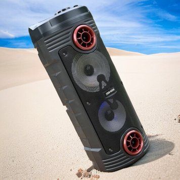 Портативна акустична колонка ZQS-6208 система Bluetooth з мікрофоном і пультом 1100-6208 фото