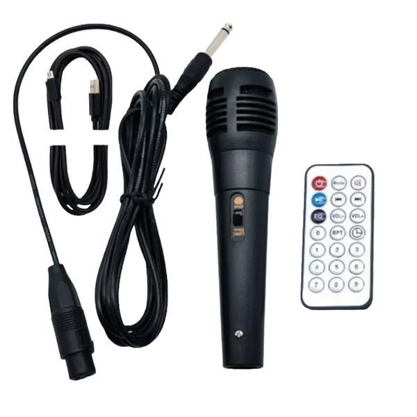 Портативна акустична колонка ZQS-6208 система Bluetooth з мікрофоном і пультом 1100-6208 фото