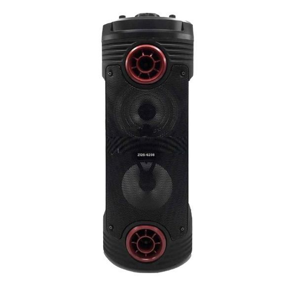 Портативна акустична колонка ZQS-6208 система Bluetooth з мікрофоном і пультом 1100-6208 фото