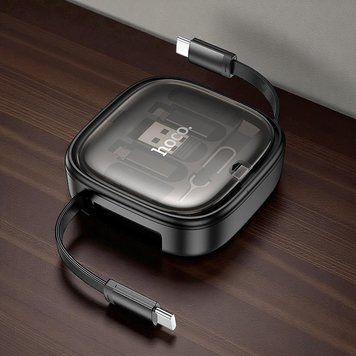 Универсальный зарядный кабель 60 w Type-C с переходниками Micro-USB, Lightning, USB HOCO U140&nbsp; 1121-140 фото
