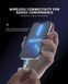 Микрофон петличный, беспроводной Черный для телефона IOS с зарядным кейсом 0003-P1 фото 4