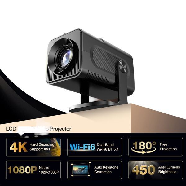 Проєктор HCS350 (Android 11, 240 lumen, Bluetooth+WiFi, 1920*1080P) 1110-350 фото