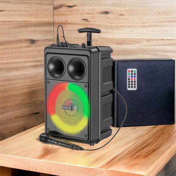 Портативна Bluetooth колонка караоке BOROFONE Dancing BP9 з мікрофоном 100-BP9 фото