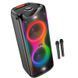 Акустична система караоке колонка HOCO Heritage dual 10-inch RGB light BT speaker DS58 |BT5.0, TWS, TF/USB/AUX, 40Wx2 (120W Max) 1211158-58 фото 1