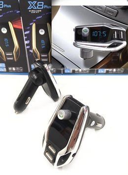 FM модулятор X8 Plus. Bluetooth трансмиттер 812395408 фото
