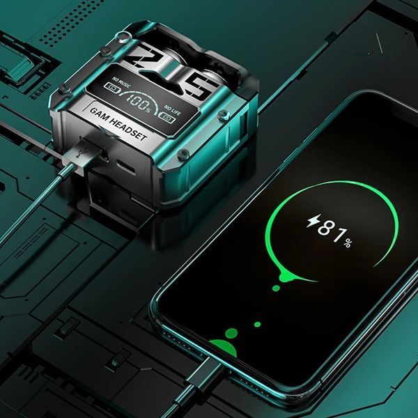 Беспроводные Bluetooth наушники M 25 игровые 100-М25 фото