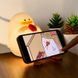 Дитячий силіконовий нічник "Лежача качка" (7 кольорів) 100-118 фото 4