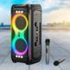 Портативная акустика колонка для караоке Hoco Kayman HA9 (Bluetooth 5.4, 40W, 7000mAh, 2 микрофона) 11119-99 фото 6