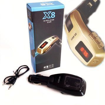 Bluetooth FM-модулятор (трансмиттер) X8 812399668 фото