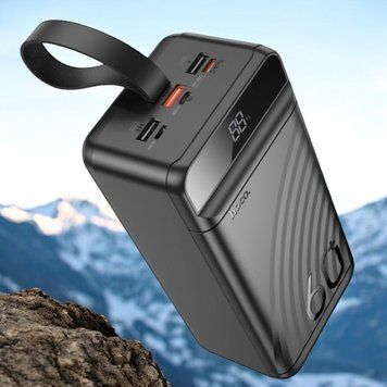 Повербанк с быстрой зарядкой Hoco J123C Powerbank 60000 mAh 22.5W 111-123 фото