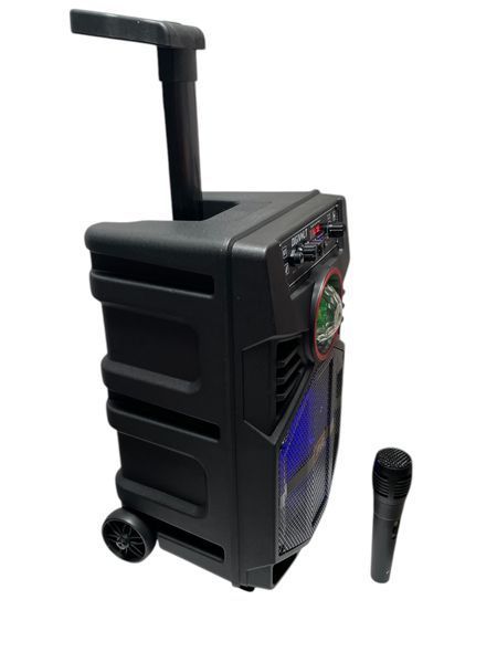 Беспроводная караоке колонка с микрофоном и RGB-подсветкой JTLC JT-819 10011-819 фото