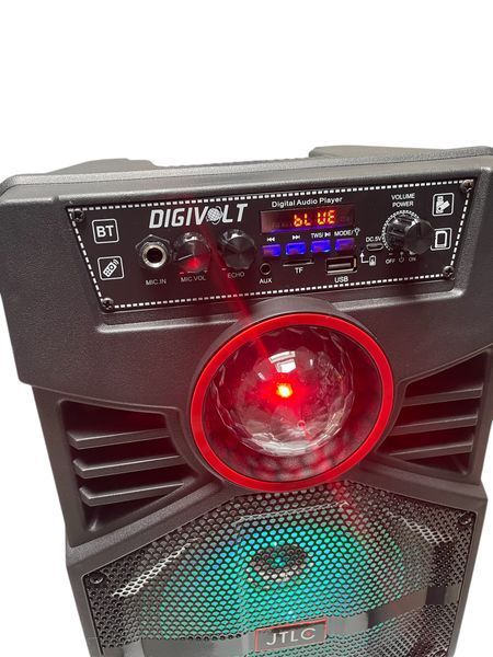 Беспроводная караоке колонка с микрофоном и RGB-подсветкой JTLC JT-819 10011-819 фото