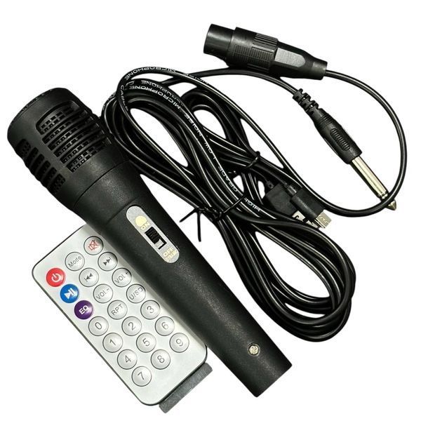 Беспроводная караоке колонка с микрофоном и RGB-подсветкой JTLC JT-819 10011-819 фото