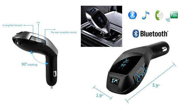 Bluetooth FM-модулятор (трансмиттер) X8 812399668 фото