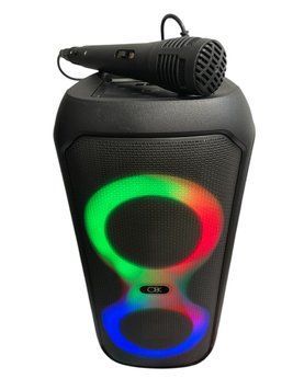 Колонка музична портативна караоке Bluetooth з мікрофоном BT-2427 111127-2427 фото