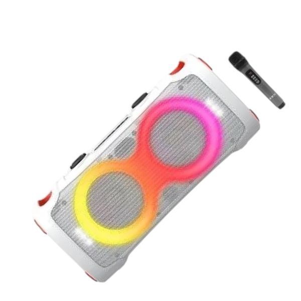 Акустическая переносная караоке колонка с микрофоном ZXX-8082 60Вт 2x6.5&nbsp; 11288-8082 фото