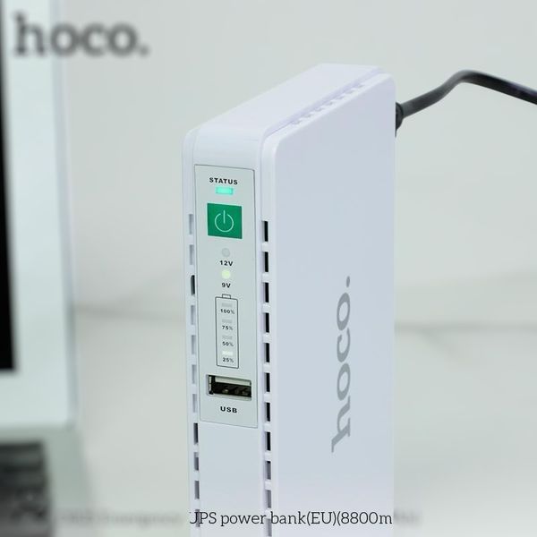 Источник бесперебойного питания для роутера Hoco DB25 Smart Mini UPS (5V/9V/12V, 8800 mAh) 111-25 фото