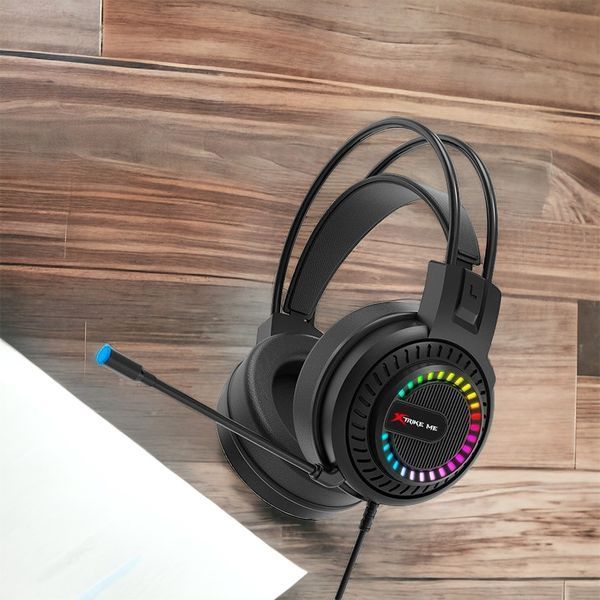 Наушники игровые XTRIKE ME Gaming RGB HP-318 100-318 фото