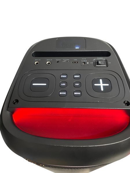 Акустична переносна караоке колонка ZXX-5570 40 Вт 2x6" USB/TF/FM/BT/TWS/2MIC/ДК&nbsp; 111270-5570 фото