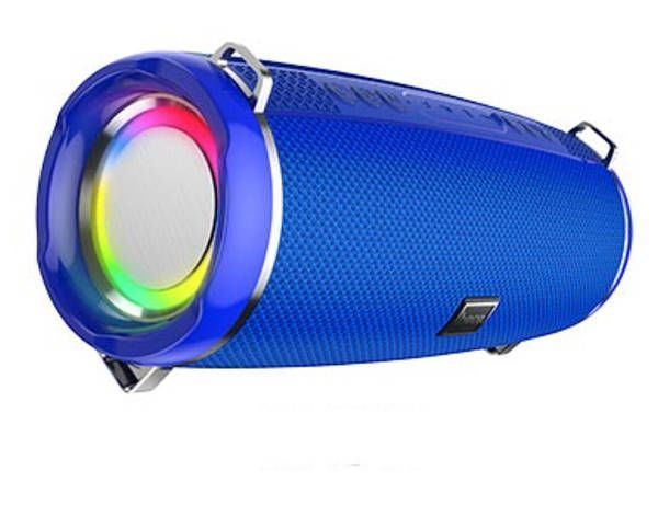 Портативная беспроводная Bluetooth колонка Hoco HC2 с ремешком, FM радио с подсветкой 100-HC2 фото