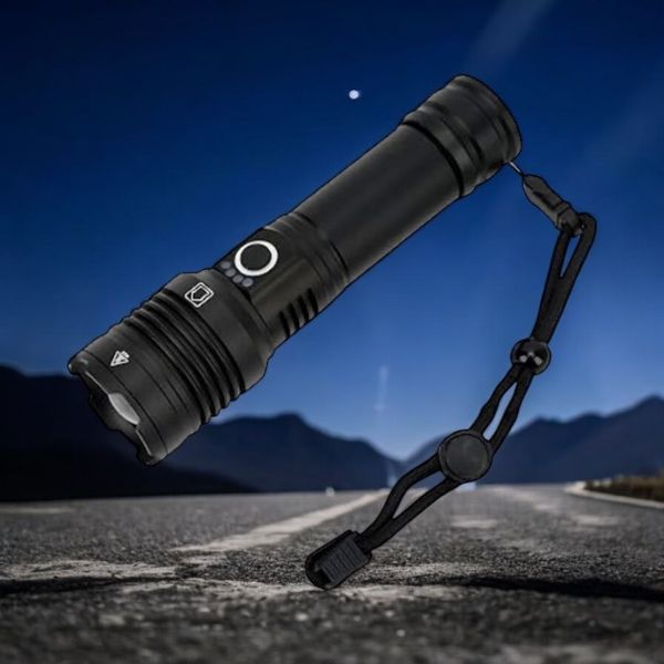 Ліхтар ручний Rablex RB-915 Синій + Червоний + Зелений + Білий 4*T6 1*18650. zoom Type-C 2000LM 1110-915 фото