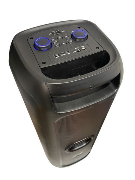 Портативная акустическая система караоке колонка Bluetooth ZQS8255 с микрофоном 40W FM RGB-подсветка, USB, AUX&nbsp;&nbsp; 1118255-8255 фото