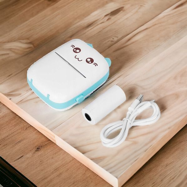 Детский мини принтер Mini Printer термо принтер 100-3344 фото