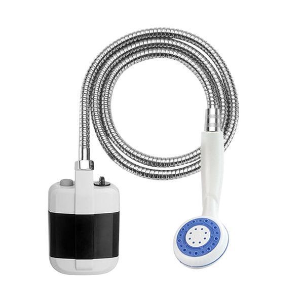 Портативный аккумуляторный душ с помпой и USB зарядкой Переносной авто душ от аккумулятора для кемпинга туризма 11101-234 фото
