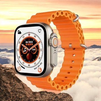 Смарт часы Smart Watch 9 Ultra 49м Оранжевый 11101-9u фото